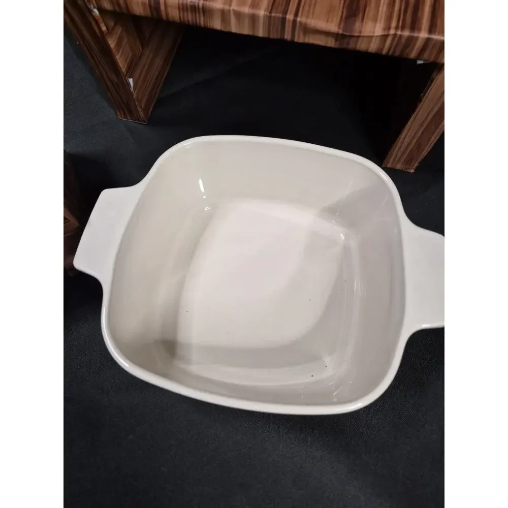 Corningware Set 3 Peice + Lids Pink Blue Symphony Flowers Baking Dishes Nice..